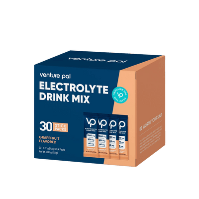 Venture Pal Grapefruit Electrolyte Drink Mix - 30 Sticks, hydration powder in Drinks, Electrolytes, Functional collections.