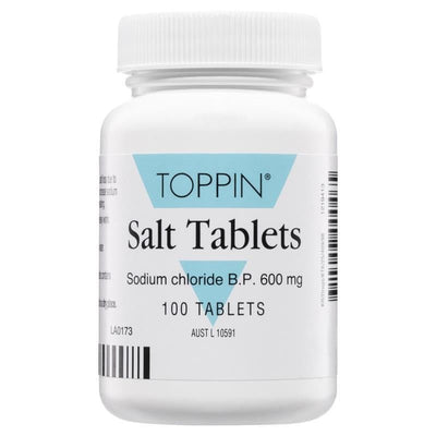 Salt Tablets 600mg - 100 Tablets