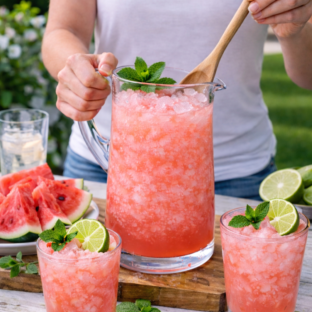 Watermelon Lime Re-Lyte Slushie
