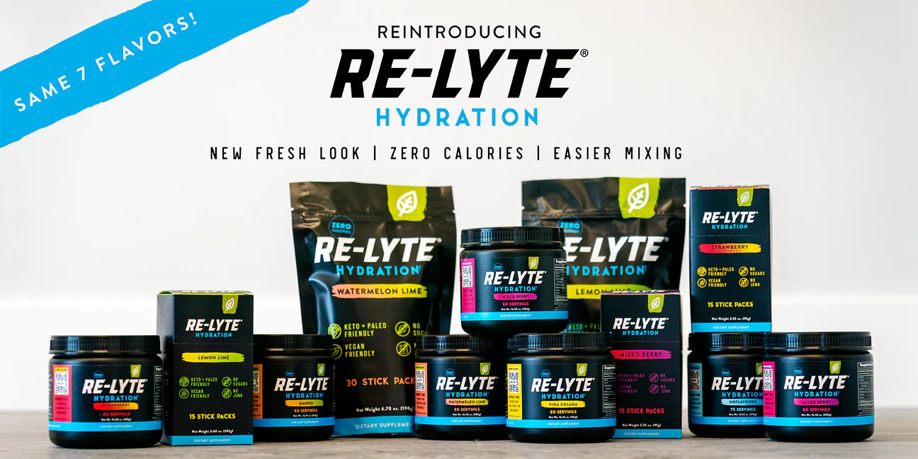 New Re-Lyte Hydration Range