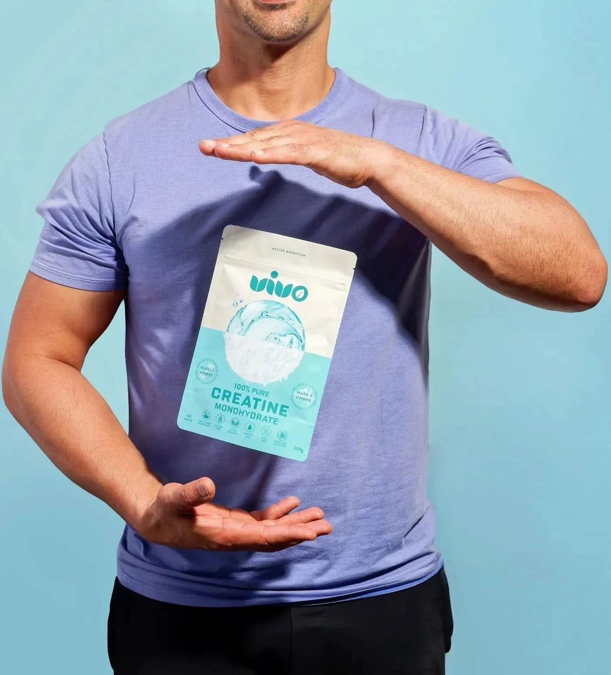 100% Pure Creatine Monohydrate - 200g - LYTES