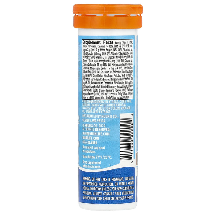 Daily Hydration - Immunity - Blueberry Tangerine - 10 Tablets