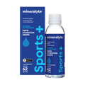 Mineralyte Sports+ unflavoured liquid electrolyte drops, 125 mL bottle and box