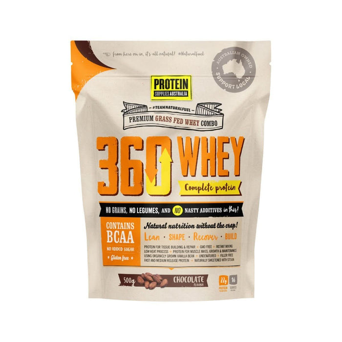 360 Whey Complete Protein with BCAA - Chocolate - 500g - LYTES