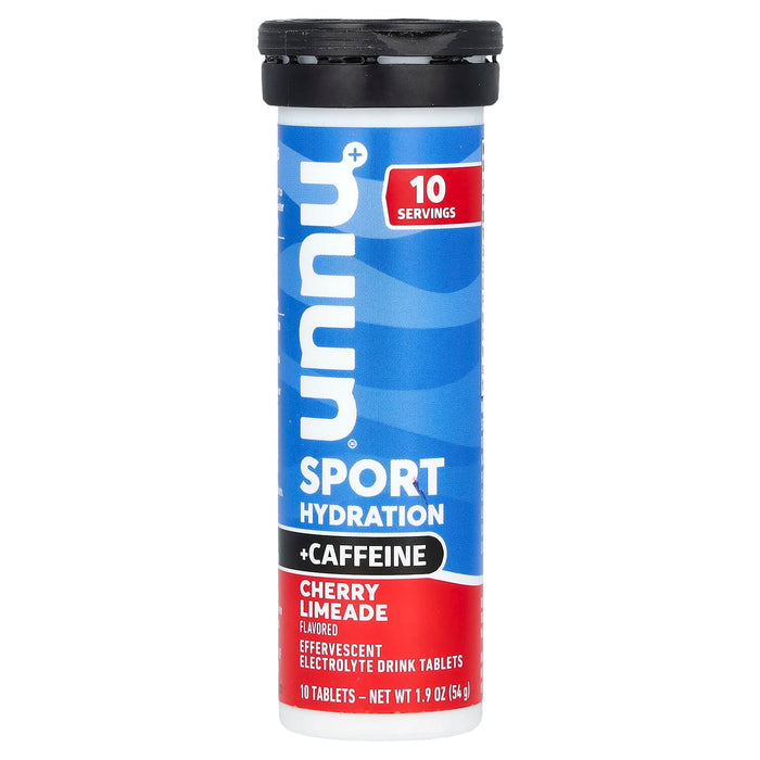 Sports Hydration + Caffeine - Cherry Limeade - 10 Tablets