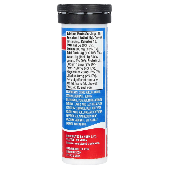 Sports Hydration + Caffeine - Cherry Limeade - 10 Tablets