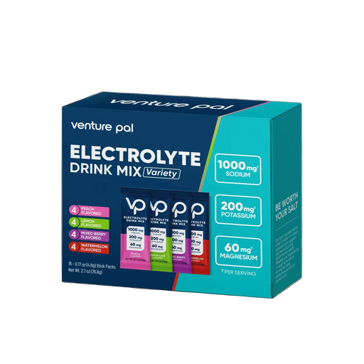 Summer Favourites Variety Pack - 16 Sticks by Venture Pal electrolyte drink mix with potassium magnesium sodium, Drinks collection
