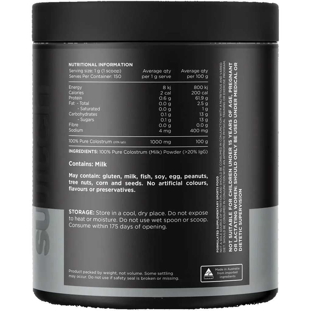 Colostrum - 100% Pure Colostrum Powder - 150g