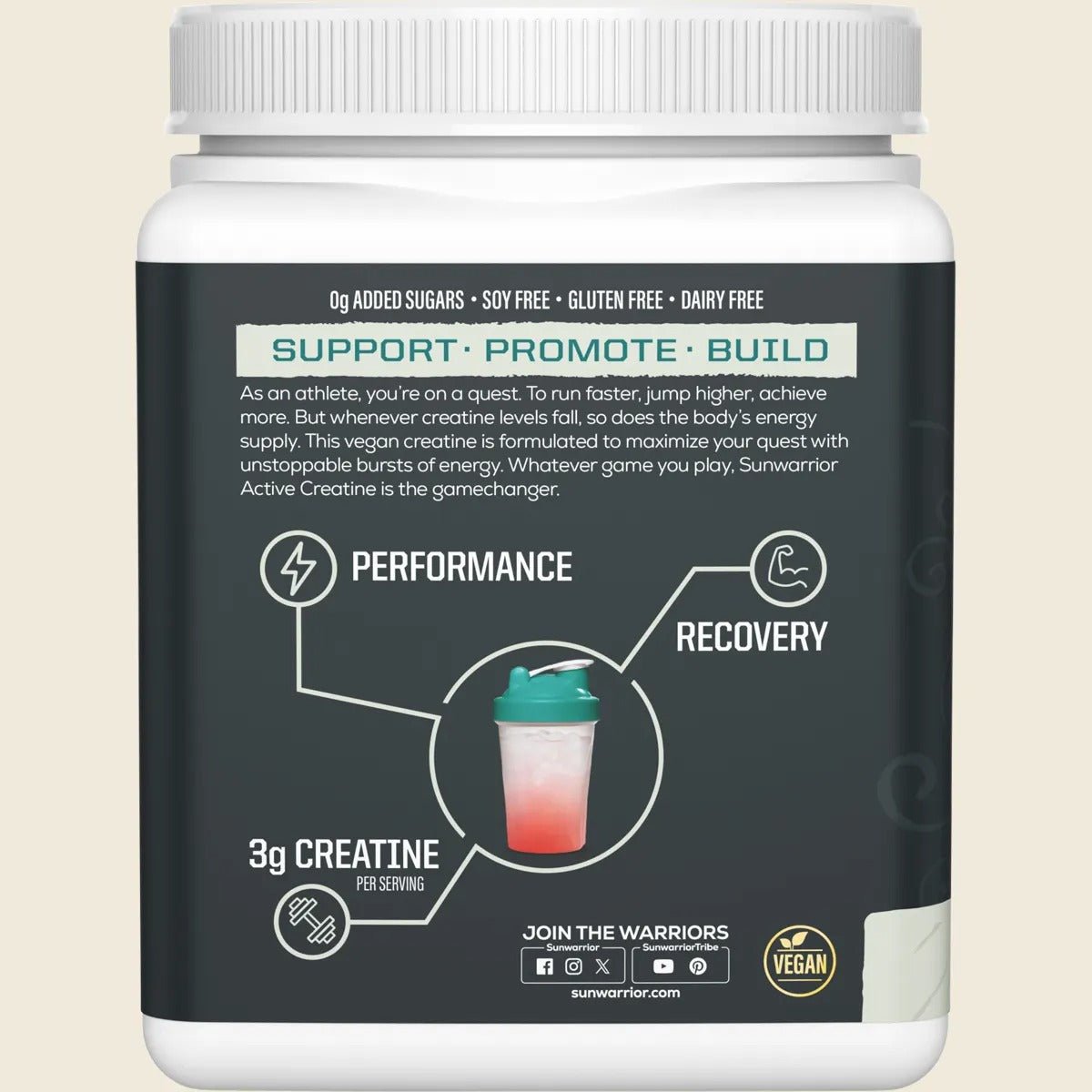 Active Creatine Monohydrate Unflavoured 300g