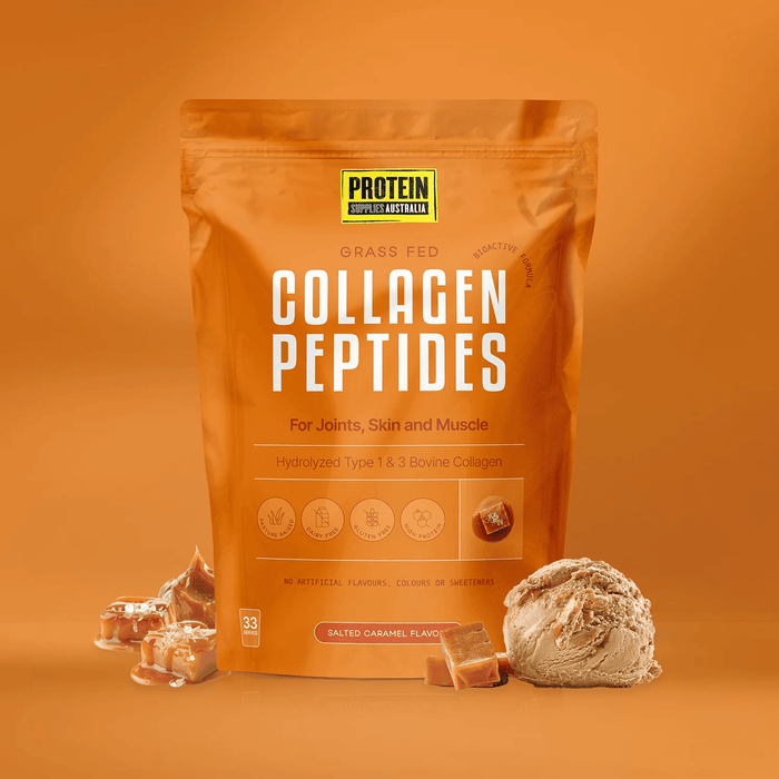 Grass Fed Collagen Peptides - Salted Caramel - 1kg