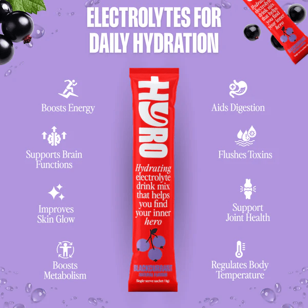 Blackcurrant Crush Electrolyte Drink Mix - 15 Ct