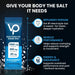 Blue Raspberry Electrolyte Drink Mix - 30 Sticks by Venture Pal with sodium, potassium, magnesium for hydration