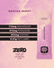 Booyah Berry Electrolyte Drink Mix - 30 Sticks by SALTT showing mineral content and zero sugars or fillers on pink background