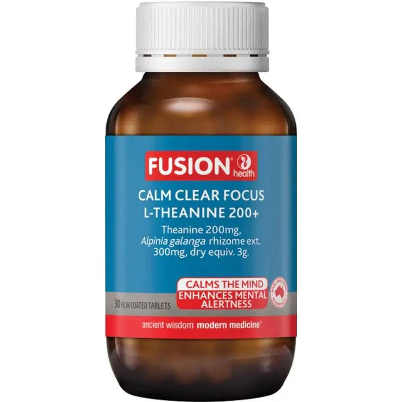 Calm Clear Focus L-Theanine 200+ - 30 Tablet