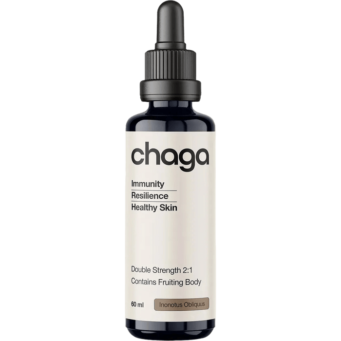 Chaga Double Strength 2:1 Mushroom Liquid Extract - 60ml