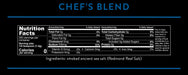 Chef's Blend Smoked Redmond Real Salt - 396g - LYTES