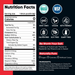 Nutrition facts for Cherry Electrolyte Drink Mix - 30 Sticks by Venture Pal with key benefits and ingredients listed.