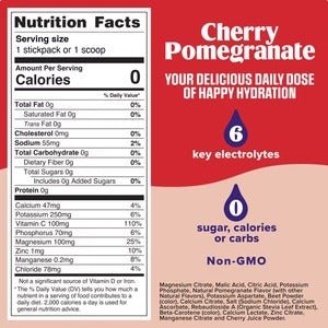 Cherry Pomegranate Electrolyte Drink Mix - 90 Serves
