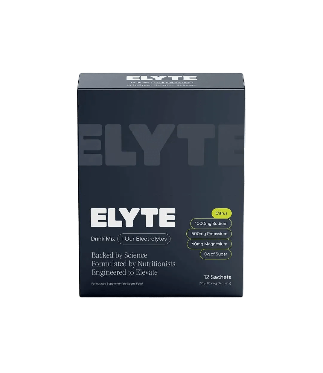 Citrus Electrolyte Powder - 12 Sachets