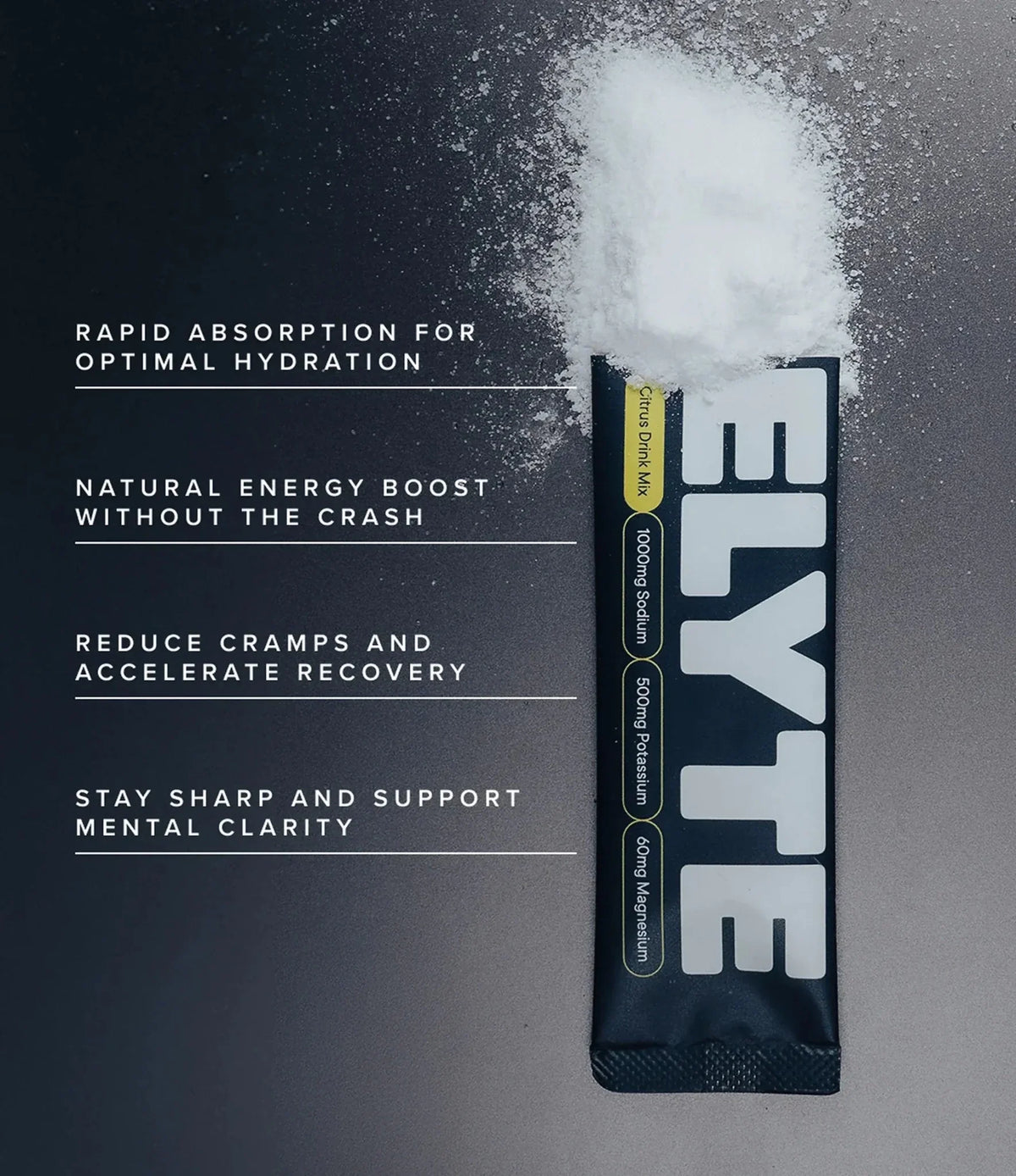 Citrus Electrolyte Powder - 12 Sachets