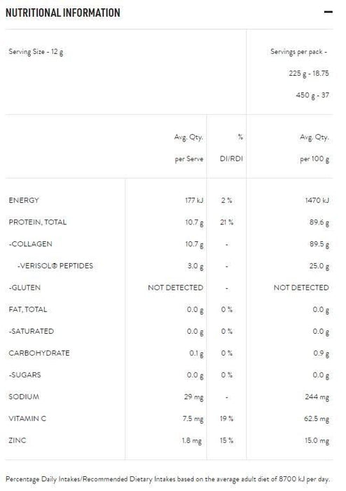 Collagen Beauty™ Unflavoured - 450g - LYTES