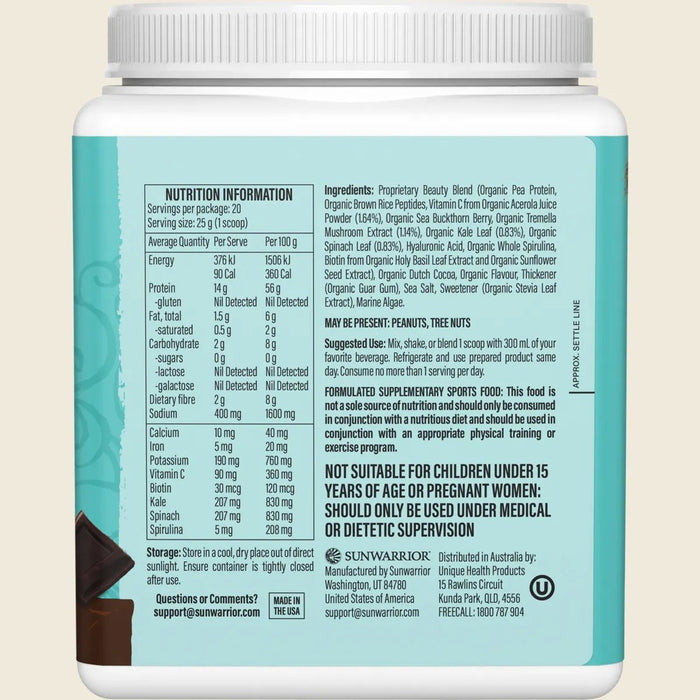 Collagen Building Protein Peptides Chocolate Fudge 500g