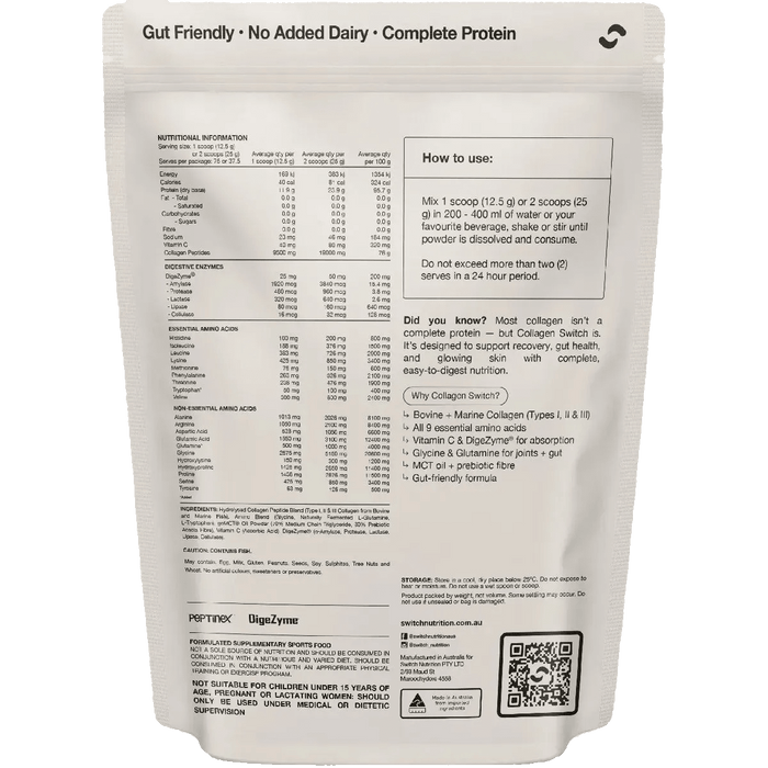 Collagen Peptides - Unflavoured - 938g