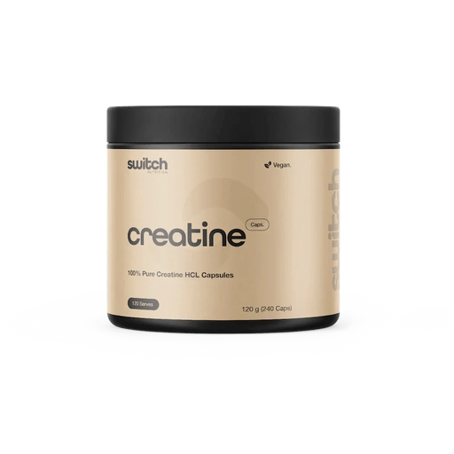 Creatine 100% Pure HCL - 240 Caps - LYTES