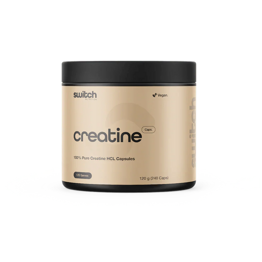 Creatine 100% Pure HCL - 240 Caps - LYTES