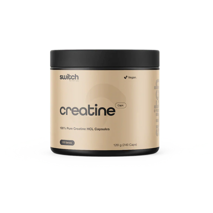 Creatine 100% Pure HCL - 240 Caps - LYTES