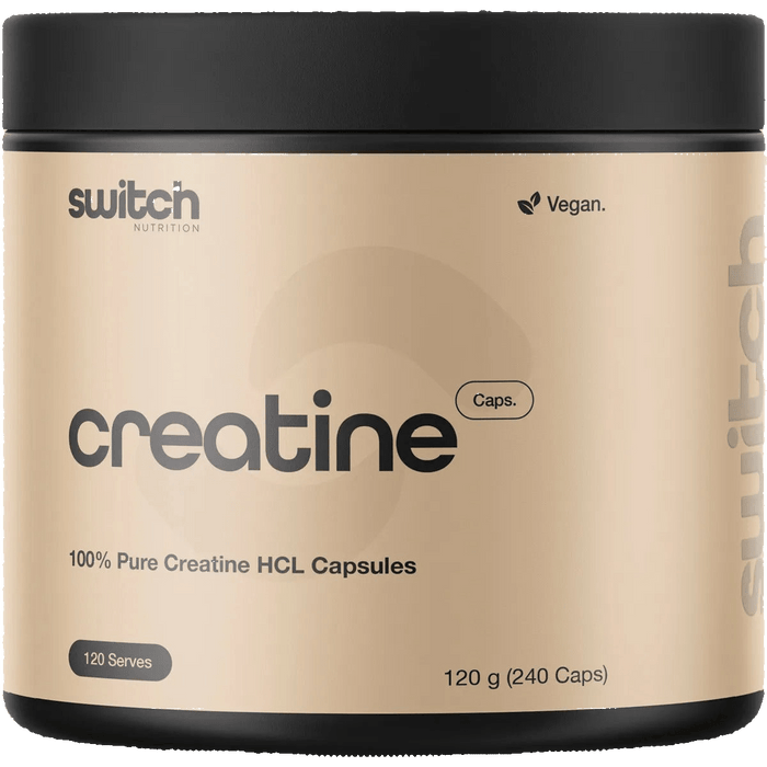 Creatine 100% Pure HCL - 240 Caps - LYTES