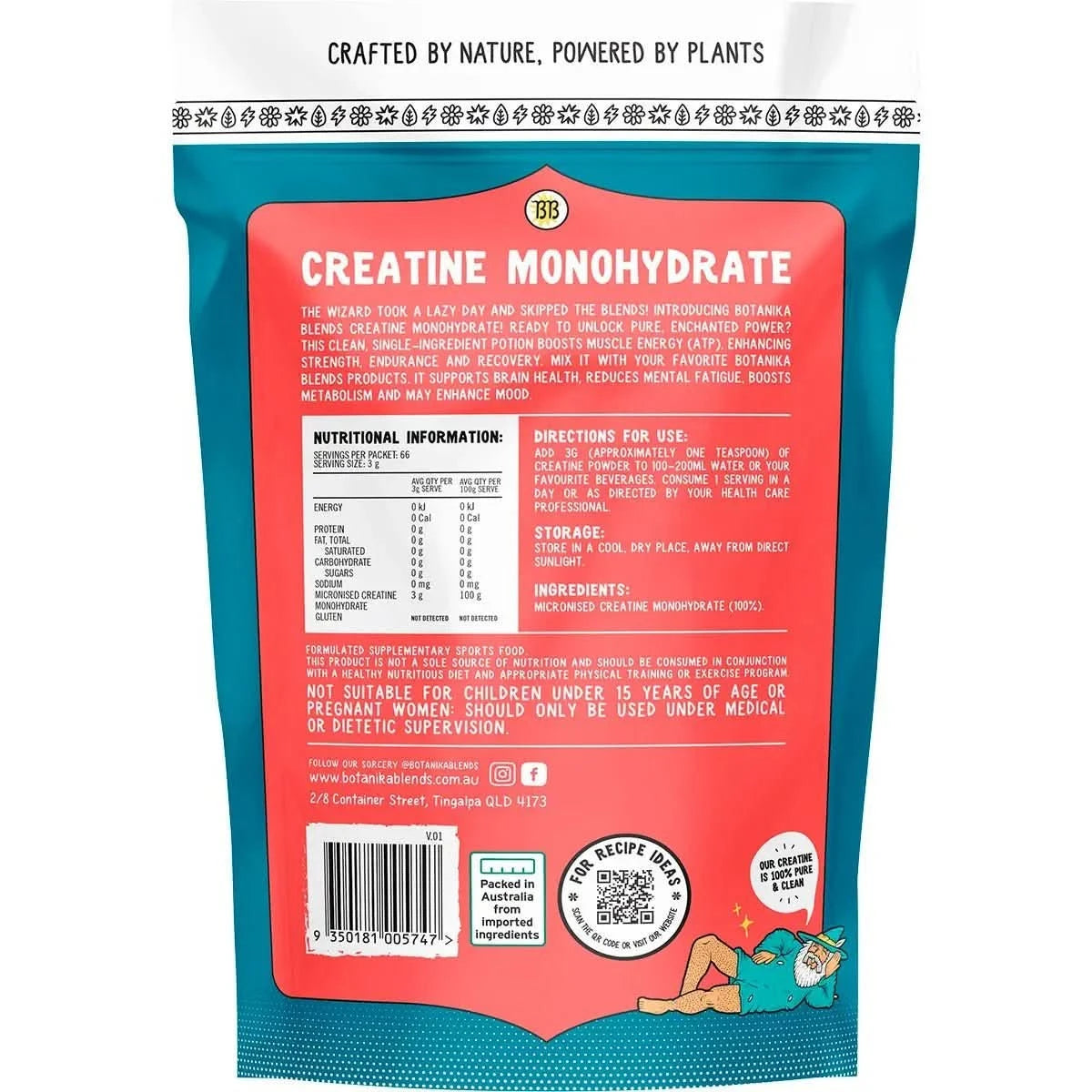 Creatine Monohydrate - 200g - LYTES