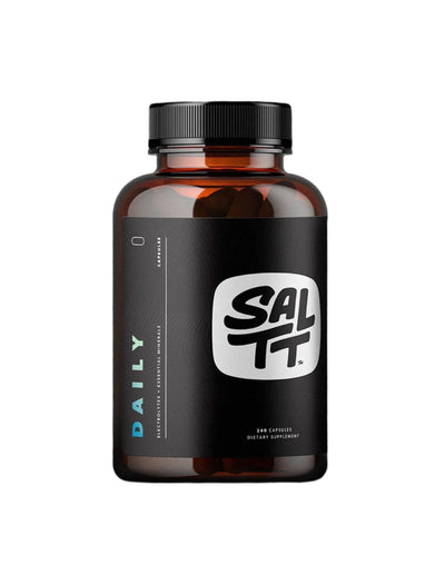 SALTT Daily - Electrolytes + Minerals - 240 Caps in amber bottle, featured in Electrolytes and Functional collections.