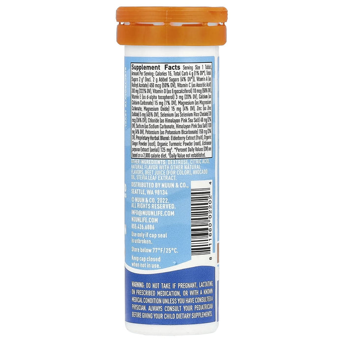 Daily Hydration - Immunity - Blueberry Tangerine - 10 Tablets - LYTES