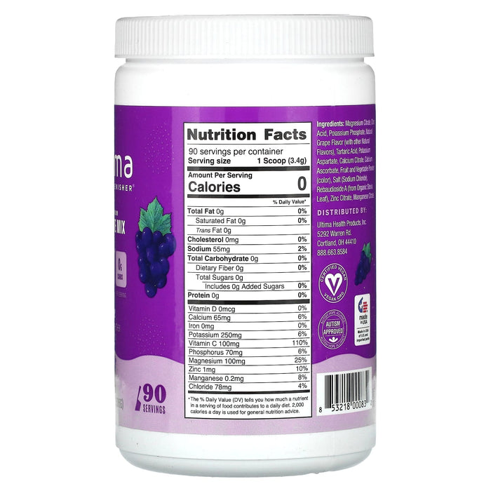 Electrolyte Drink Mix - Grape - 90 Serves - Yo Keto