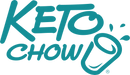 Keto Chow logo in teal featuring stylized text and a shaker cup icon for Fasting Drops - 120ml in Electrolytes collection