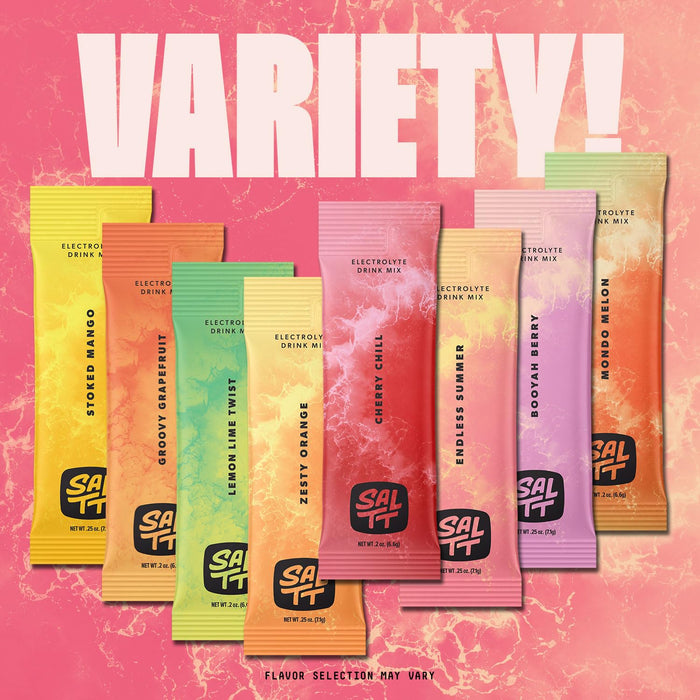 Fruit Variety Electrolyte Drink Mix - 15 Sticks - Yo Keto