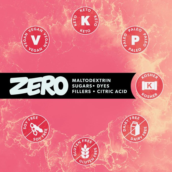 Fruit Variety Electrolyte Drink Mix - 15 Sticks - Yo Keto