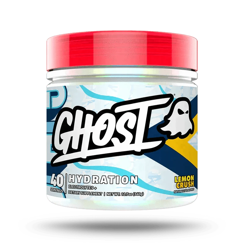GHOST® HYDRATION - LEMON CRUSH - 40 Serves - Exp 31/01/2026 - LYTES