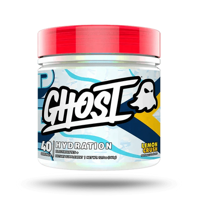 GHOST® HYDRATION - LEMON CRUSH - 40 Serves - Exp 31/01/2026 - LYTES