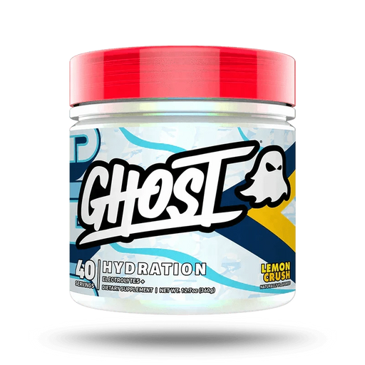 GHOST® HYDRATION - LEMON CRUSH - 40 Serves - Exp 31/01/2026 - LYTES