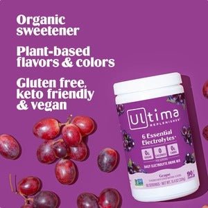 Grape Electrolyte Drink Mix - 90 Serves