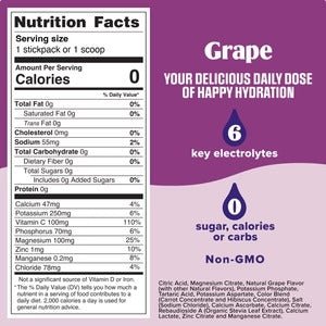 Grape Electrolyte Powder - 90 Serves