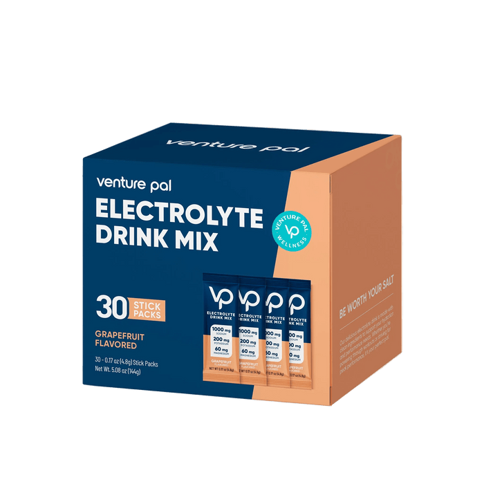 Venture Pal Grapefruit Electrolyte Drink Mix - 30 Sticks, hydration powder in Drinks, Electrolytes, Functional collections.