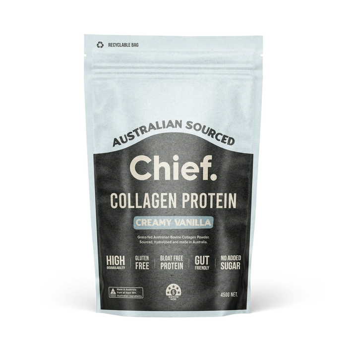 Grass - fed Collagen Protein Powder - Creamy Vanilla - 450g - LYTES