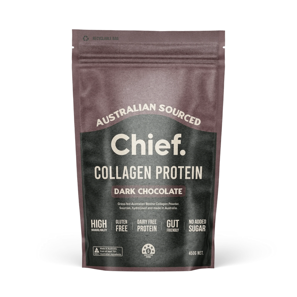 Grass - fed Collagen Protein Powder - Dark Chocolate - 450g - LYTES