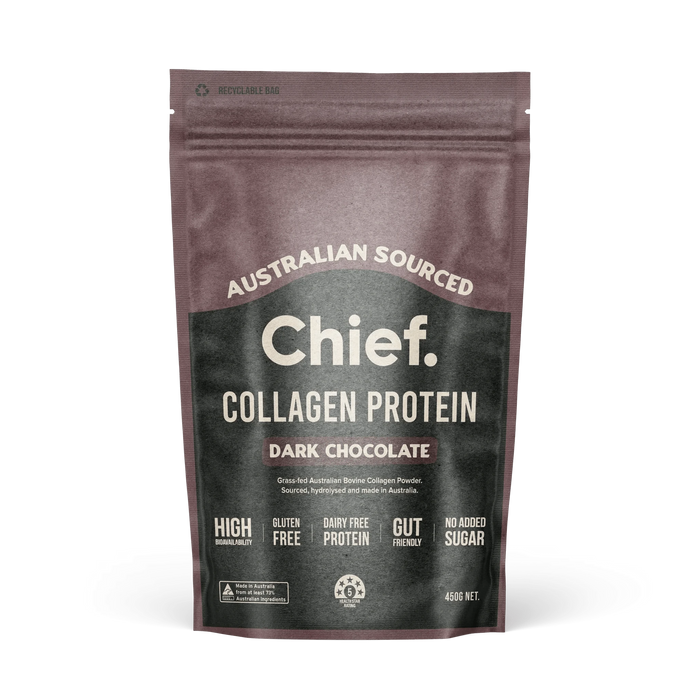 Grass - fed Collagen Protein Powder - Dark Chocolate - 450g - LYTES