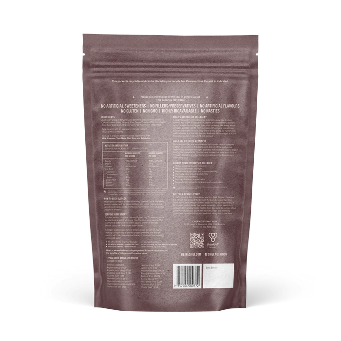 Grass - fed Collagen Protein Powder - Dark Chocolate - 450g - LYTES