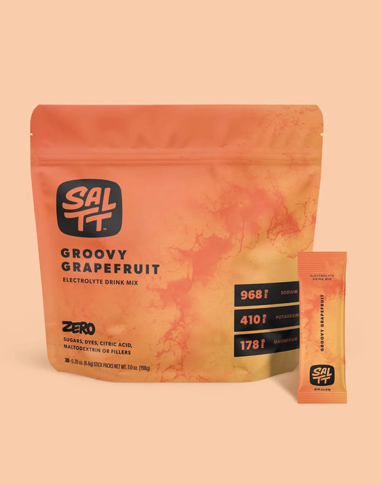 Groovy Grapefruit Electrolyte Drink Mix - 30 Sticks - Yo Keto