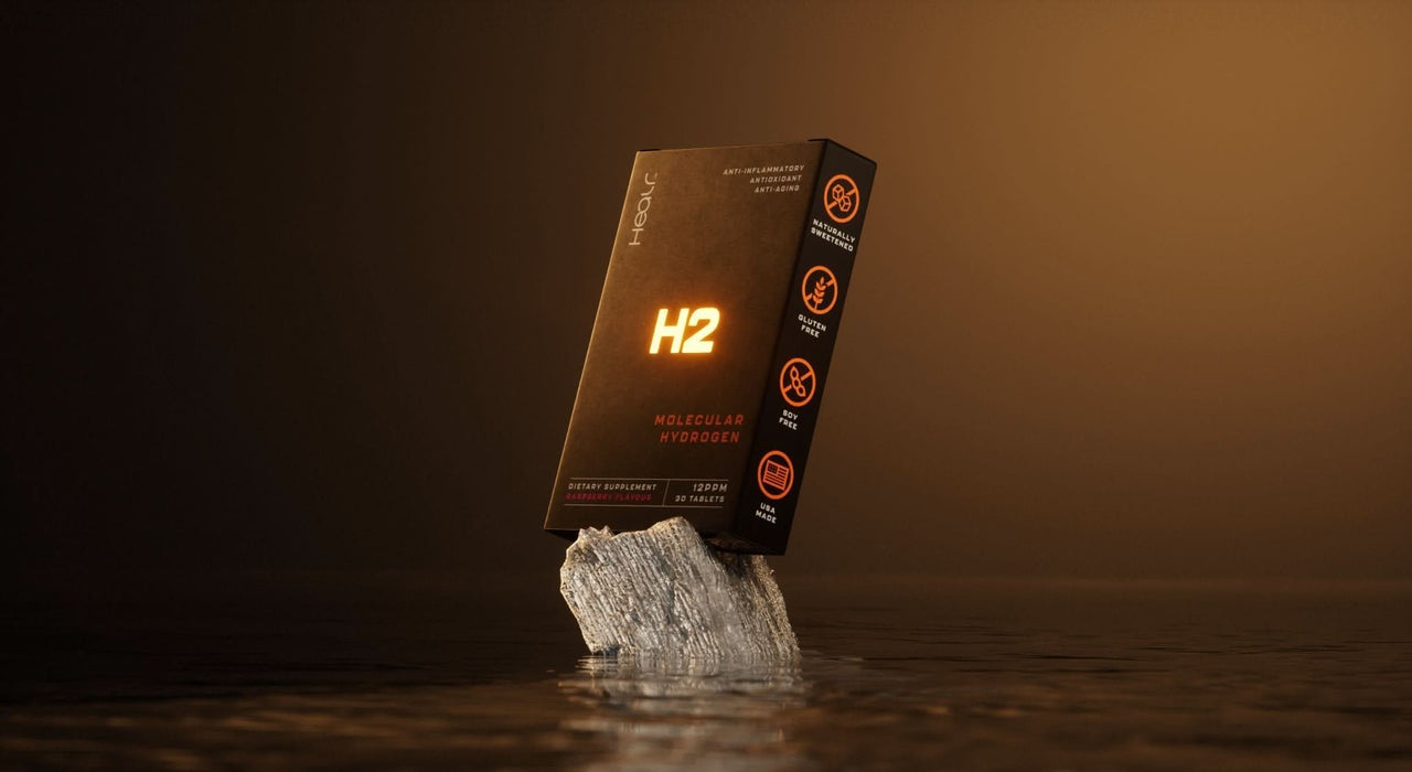 H2 Hydrogen Water - Raspberry - 30 Tablets - LYTES